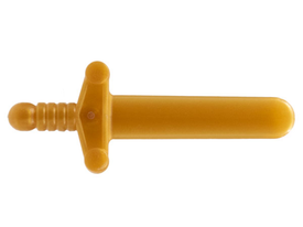 LEGO® los onderdeel Wapen in kleur Parel Goud 76764