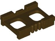 LEGO® los onderdeel Lijf Accessoire Donker Bruin 27145