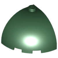 LEGO® los onderdeel Steen Rond in kleur Donkergroen 88293