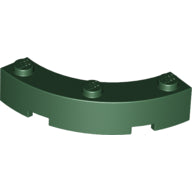 LEGO® los onderdeel Steen Rond in kleur Donkergroen 48092