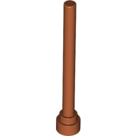 LEGO® los onderdeel Antenne in kleur Donker Oranje 3957b