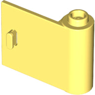 Plaatje in Gallery viewer laden, LEGO® los onderdeel Deur in kleur Helder Lichtgeel 92263