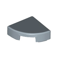 LEGO® los onderdeel Tegel Rond in kleur Zandblauw 25269