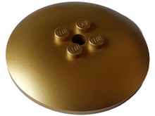 Plaatje in Gallery viewer laden, LEGO® los onderdeel Schaal in kleur Metallic Gold 44375b