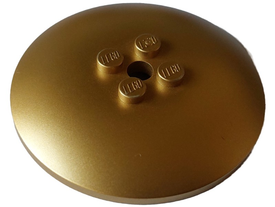 LEGO® los onderdeel Schaal in kleur Metallic Gold 44375b