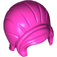 LEGO® los onderdeel Haar in kleur Donker Roze 15503