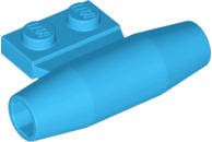 Plaatje in Gallery viewer laden, LEGO® los onderdeel Vliegtuig Donker Azuurblauw 98302