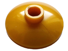 Plaatje in Gallery viewer laden, LEGO® los onderdeel Schaal in kleur Parel Goud 4740