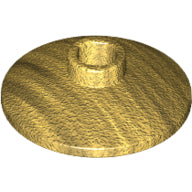 Plaatje in Gallery viewer laden, LEGO® los onderdeel Schaal in kleur Parel Goud 4740