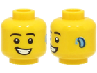 LEGO® los onderdeel Hoofd in kleur Geel 3626pb3081