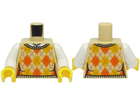 LEGO® los onderdeel Lijf met Motief Geelbruin 973pb4858c01