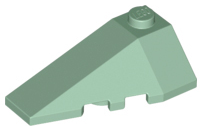 Plaatje in Gallery viewer laden, LEGO® los onderdeel Wig in kleur Zandgroen 43710