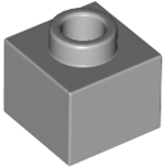 Plaatje in Gallery viewer laden, LEGO® Steen Aangepast Licht Blauwachtig Grijs 86996