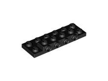 Plaatje in Gallery viewer laden, LEGO® los onderdeel Plaat Aangepast in kleur Zwart 87609