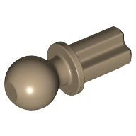 LEGO® los onderdeel Technische As Donker Geelbruin 2736