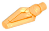 LEGO® los onderdeel Wapen in kleur Doorzichtig Oranje 27257