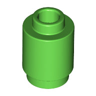 LEGO® los onderdeel Steen Rond in kleur Fel Groen 3062