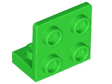 Plaatje in Gallery viewer laden, LEGO® los onderdeel Beugel in kleur Fel Groen 99207