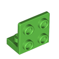 LEGO® los onderdeel Beugel in kleur Fel Groen 99207