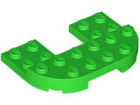 LEGO® los onderdeel Plaat Rond in kleur Fel Groen 89681