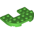 LEGO® los onderdeel Plaat Rond in kleur Fel Groen 89681