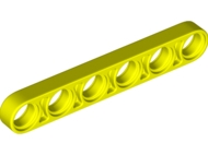 LEGO® los onderdeel Technische Hefbalk Neon geel 32063