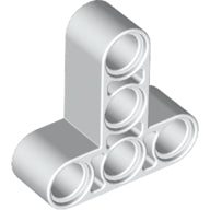 Plaatje in Gallery viewer laden, LEGO® los onderdeel Technische Hefbalk in kleur Wit 60484