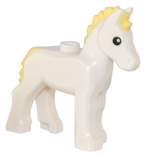 Plaatje in Gallery viewer laden, LEGO® los onderdeel Landdier in kleur Wit 82445pb02