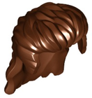 LEGO® los onderdeel Haar in kleur Roodachtig Bruin 24072