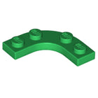 LEGO® los onderdeel Plaat Rond in kleur Groen 68568