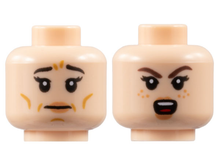 Plaatje in Gallery viewer laden, LEGO® los onderdeel Hoofd in kleur Lichte Noga 3626pb3116