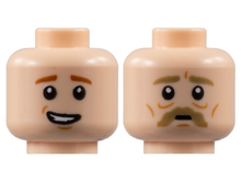Plaatje in Gallery viewer laden, LEGO® los onderdeel Hoofd in kleur Lichte Noga 3626pb3049