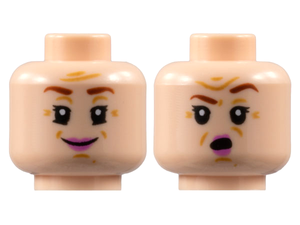 LEGO® los onderdeel Hoofd in kleur Lichte Noga 3626cpb3114