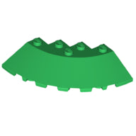 LEGO® los onderdeel Steen Rond in kleur Groen 95188