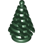 LEGO® los onderdeel Boom in kleur Donkergroen 2435