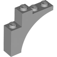 LEGO® los onderdeel Steen Boog Licht Blauwachtig Grijs 80543