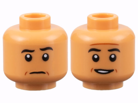 LEGO® los onderdeel Hoofd in kleur Noga 3626cpb3124