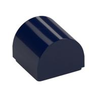 LEGO® los onderdeel Dakpan Gebogen Donkerblauw 49307