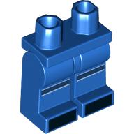 Plaatje in Gallery viewer laden, LEGO® los onderdeel Benen met Motief Blauw 970c00pb1444