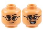 LEGO® los onderdeel Hoofd in kleur Noga 3626pb3173
