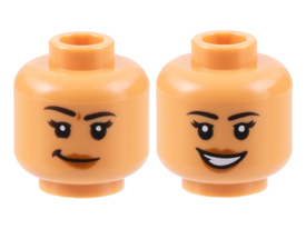 LEGO® los onderdeel Hoofd in kleur Noga 3626cpb3170