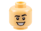 LEGO® los onderdeel Hoofd Licht Geelbruin 3626pb3152