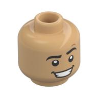 Plaatje in Gallery viewer laden, LEGO® los onderdeel Hoofd Licht Geelbruin 3626pb3152