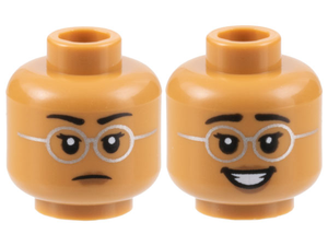 LEGO® los onderdeel Hoofd in kleur Medium Noga 3626cpb3163