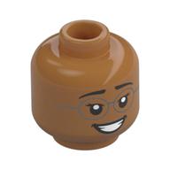 LEGO® los onderdeel Hoofd in kleur Medium Noga 3626pb3163