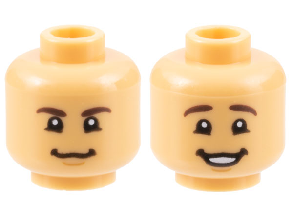 LEGO® los onderdeel Hoofd Licht Geelbruin 3626cpb3160
