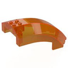 LEGO® los onderdeel Voorruit Doorzichtig Oranje 18729