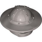 LEGO® los onderdeel Hoofddeksels in kleur Zilver 30273