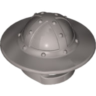 LEGO® los onderdeel Hoofddeksels in kleur Zilver 30273