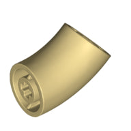 LEGO® los onderdeel Steen Rond in kleur Geelbruin 65473